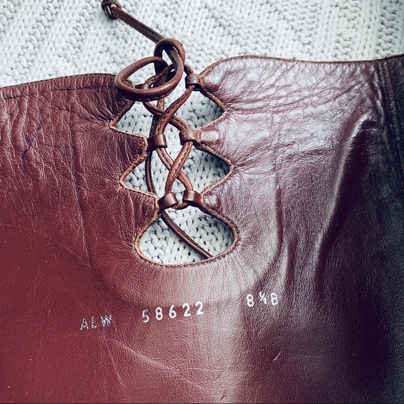 Ralph Lauren purple label chestnut knee high boots - Picture 9 of 14